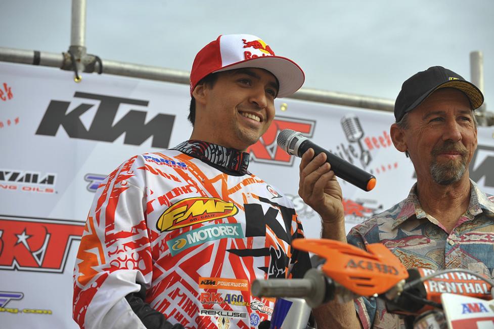 Ramirez will make his way to the AMA Hare & Hound Series and hopes to be the man to beat in west coast desert racing