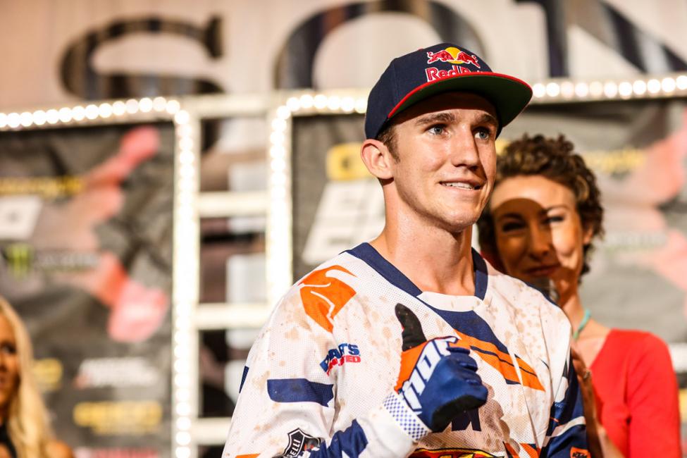 Taylor Robert will return to contend for the EnduroCross title with KTM's support