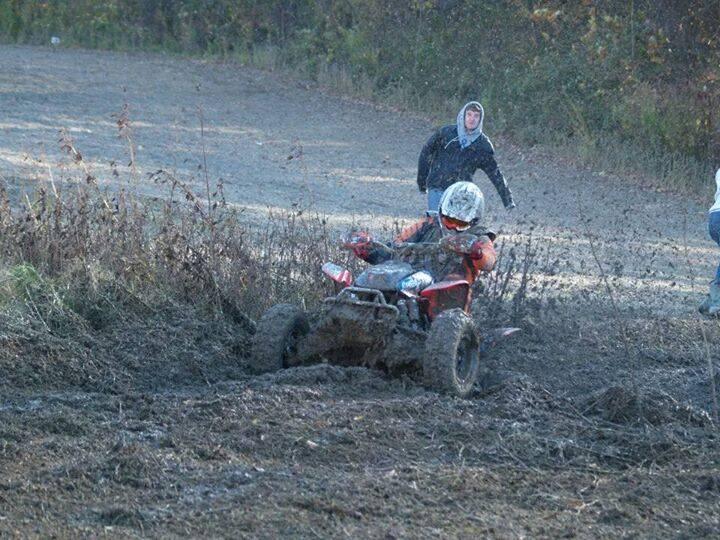 Ronnie hopes to make it to the center of the podium at a GNCC