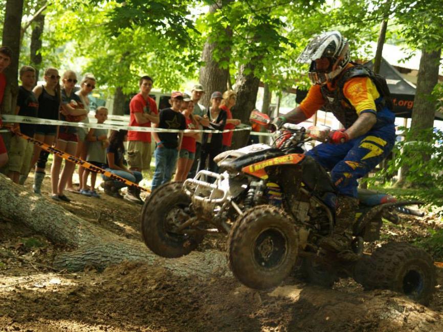 Four years after Ronnie was diagnosed with cancer he's still alive and ripping around on his ATV