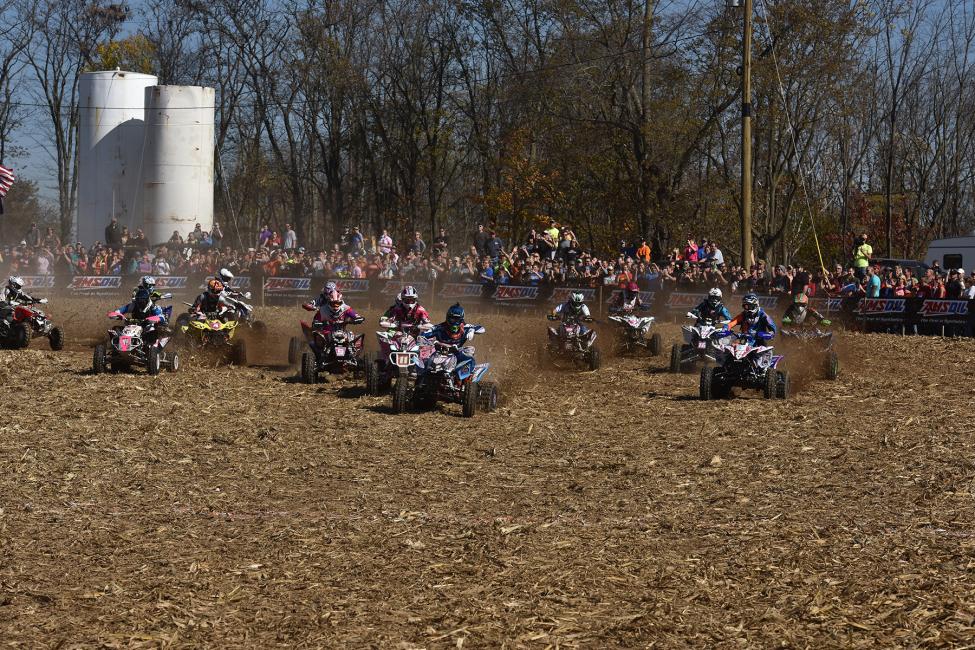 McGill had a good GNCCseason, pulling many of the holeshots, and seems to be having an even better off season!  Photo: Ken Hill