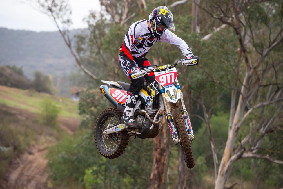 Jacob Argubright is looking to defend his championship aboard a Husqvarna FC 450