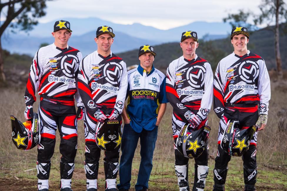 Husqvarna is proud to welcome Rockstar Energy Drink as their title sponsor