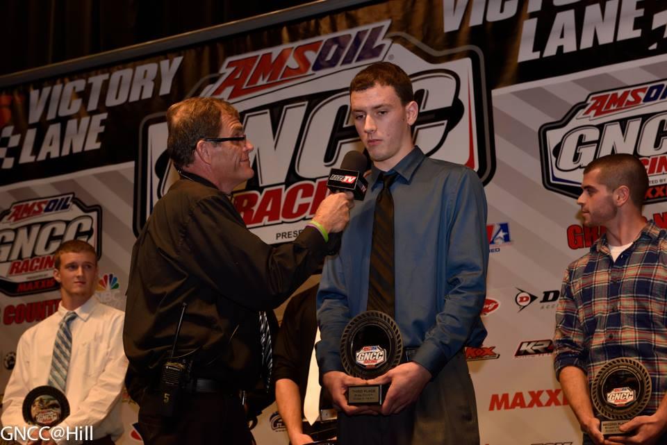 Third place is a great accomplishment, but Greg looks like he wants more!