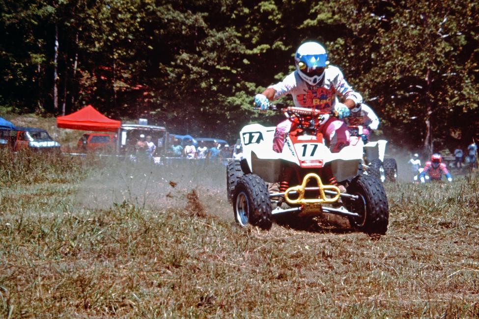 And last but certainly not least, here's a 1991 Barry Hawk picture because, well, it's Barry Hawk... And because he's wearing pink pants, which were the cool thing back then. Who votes that Barry wears some pink pants again?