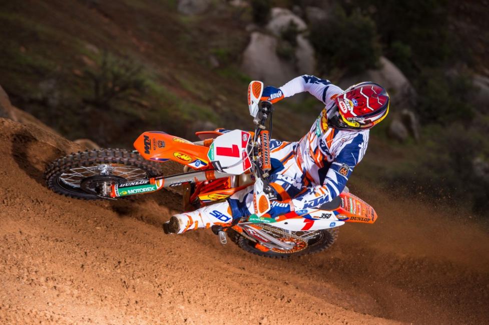 Kailub Russell will be racing the first two National Enduros of 2015 before defending his championship in the GNCC Series