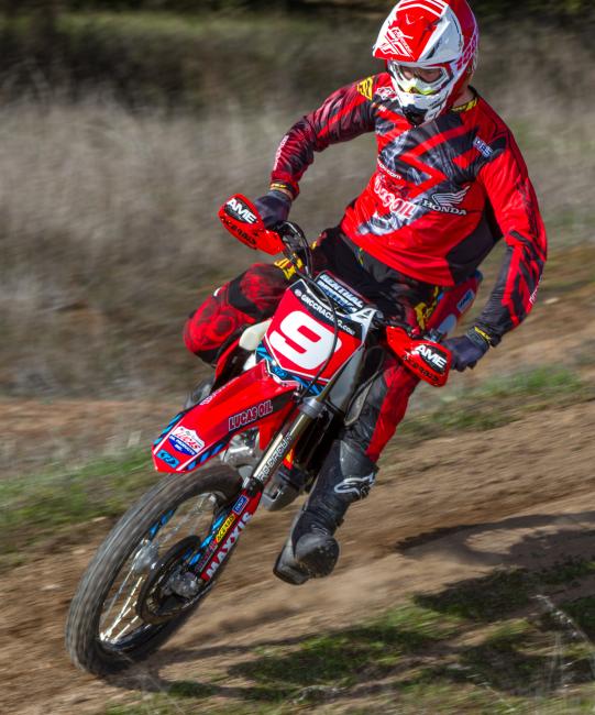 Chris Bach will ride the #9 JCR/Honda in 2015
