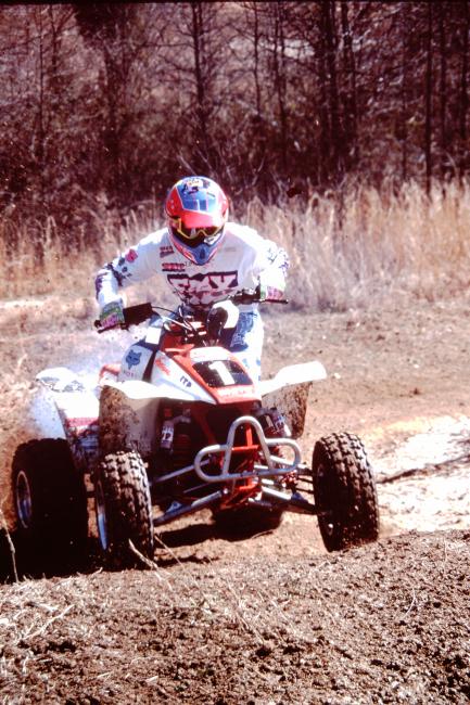 This is another cool photo of Chuck Dellulo!  Photo: GNCC Archives