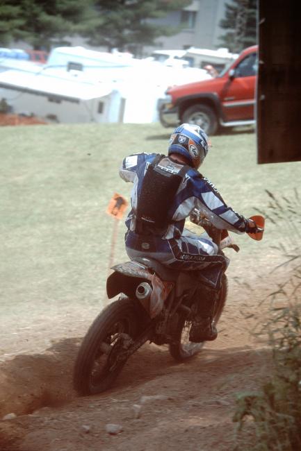Last but not least, here's Mike Lafferty at the 2003 Wisp GNCC.Photo: GNCC Archives