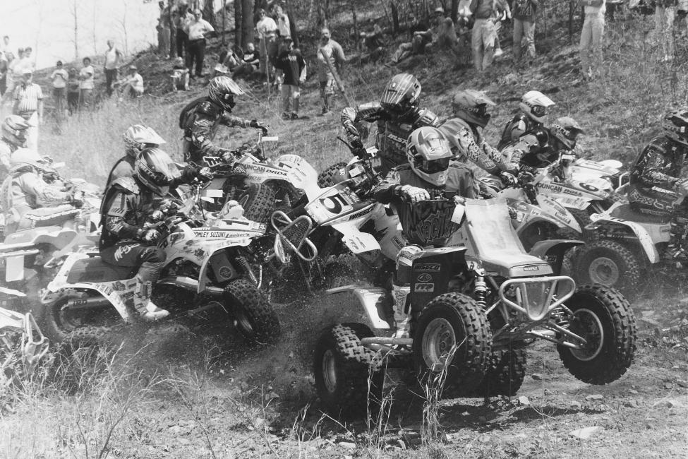 No, Barry Hawk wasn't intentionally trying to run over Chad Duvall back in 1995. 