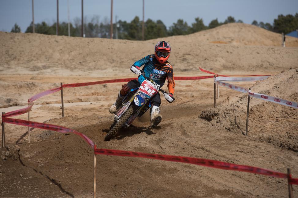 Aussie Daniel Milner finished a close second 