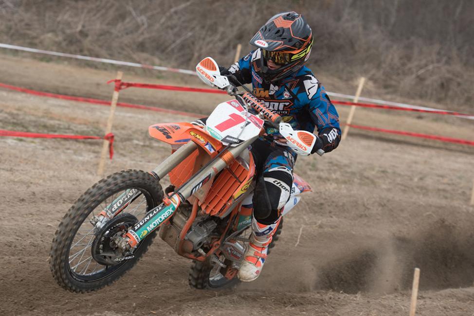 Kailub Russell came away with the overall win at the first Kenda Full Gas Sprint Enduro of 2015!