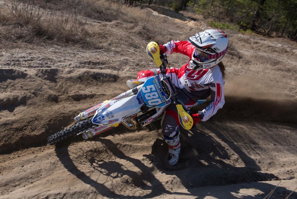 Cosner is hoping to earn some GNCC championships in the coming years