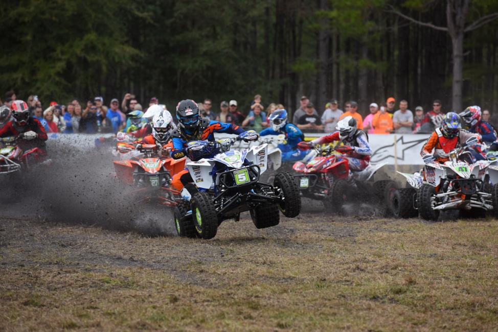 Cole Richardson holds the early points lead in the XC2 Pro Am class 