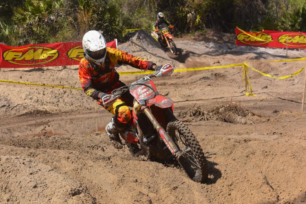 Chris Bach had a great ride in Florida, he finished third overall in Palatka.Photo: Ken Hill