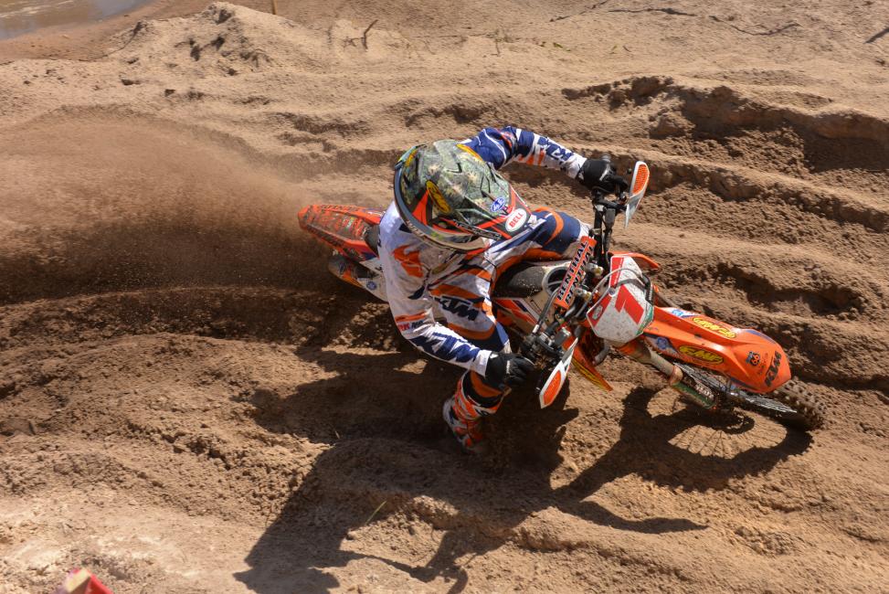 Kailub Russell got the first win of the season, but also captured his first win in Florida!Photo: Ken Hill