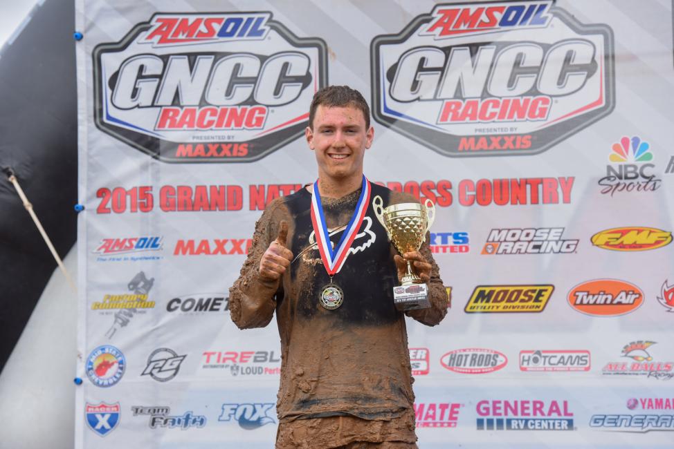 Greg Covert with the Top Amateur Award 