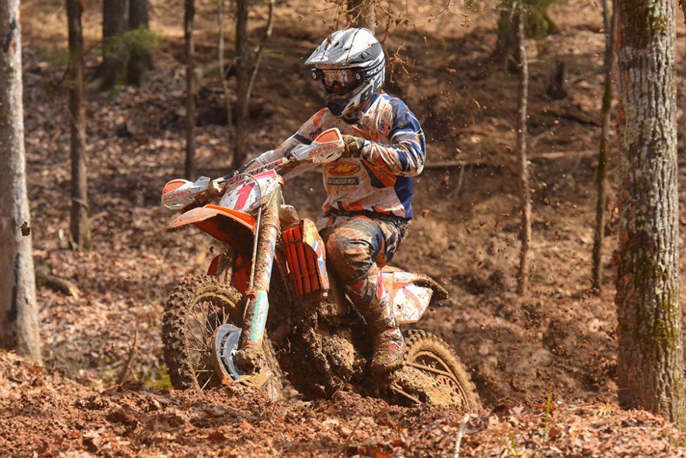 Kailub Russell dominated round 2 of GNCC Racing in Georgia
