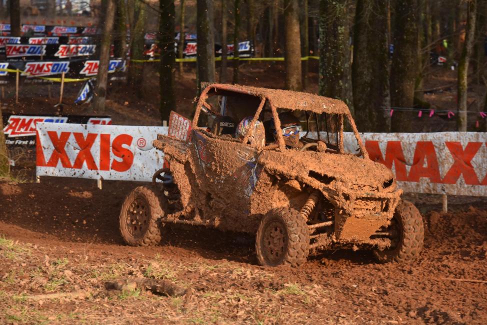 Kiger pushed his way through the muddy mess in Georgia to finish The Maxxis General GNCC in 20th out of 39 racers