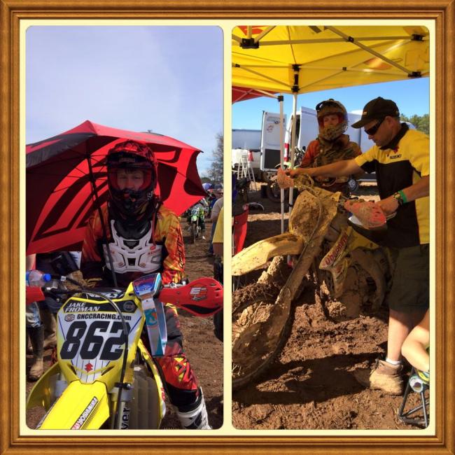 Cole and Jake took on the mud and muck in Georgia, both finishing their races!