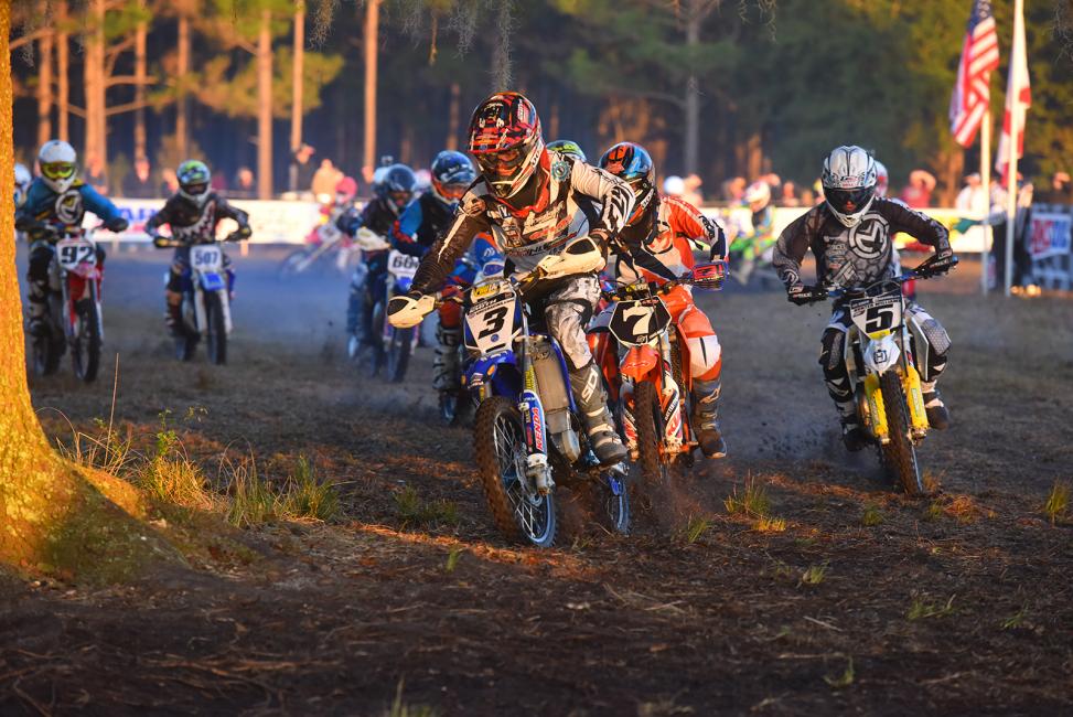 Conner Smith had a good jump off the line in Palatka, Florida