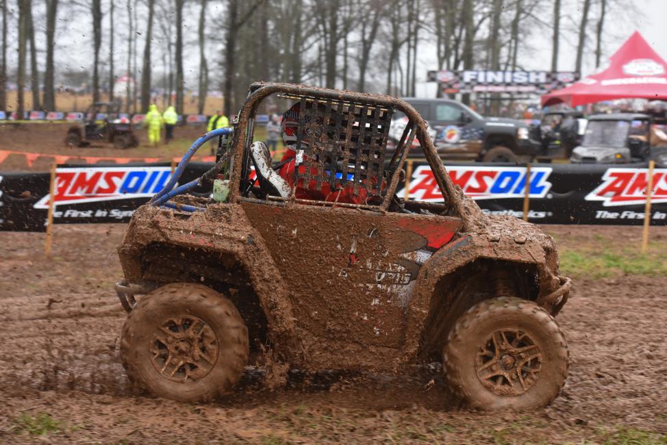 Sam Yokley took the checkers in the Georgia mud