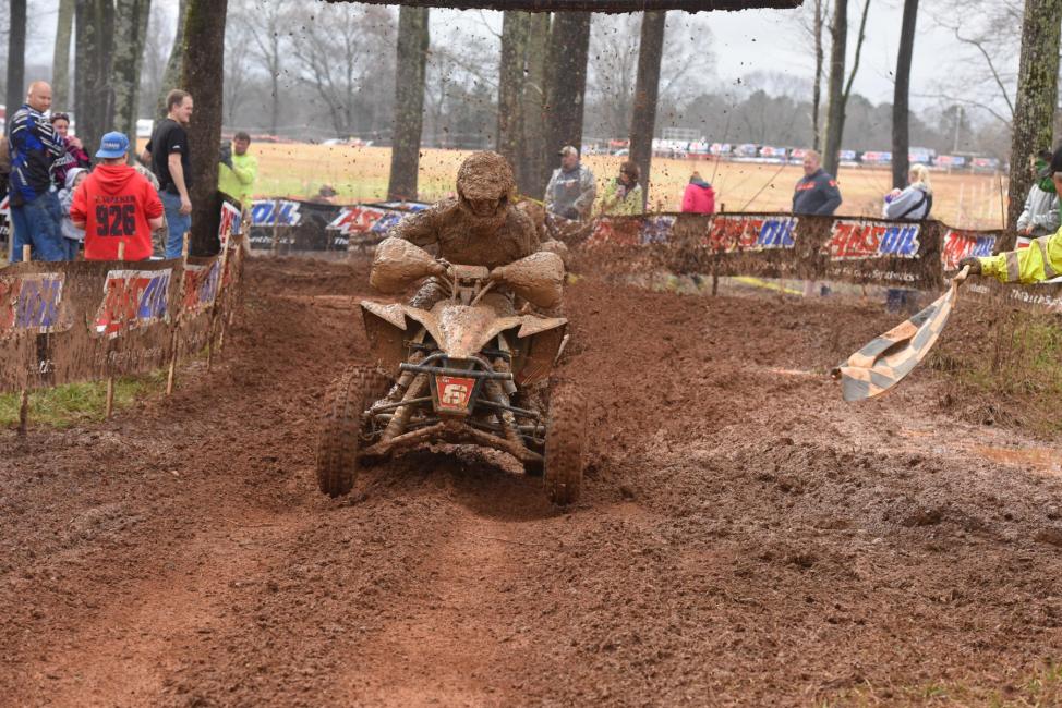 Brycen Neal scored his career-best second place finish in muddy Georgia