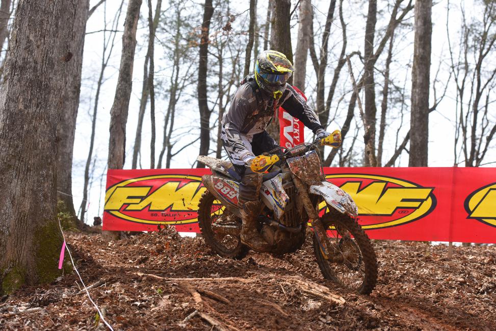 Thad DuVall sits in the third place position after finishing third place at The Maxxis General. He holds a two-point advantage over fourth as they head into Steele Creek.