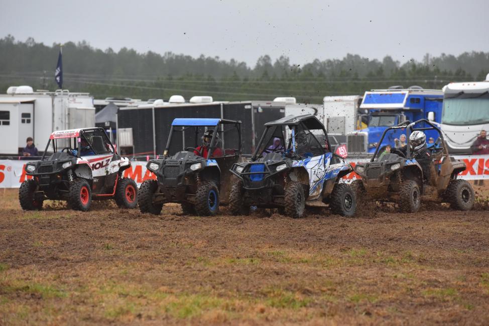 The first Polaris ACE race happened in the muddy mess at Georgia, look for these single seat UTV's to race again in South Carolina.