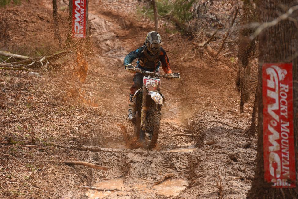 Ryan Sipes had a great start in Georgia, unfortunately he ran into some bad luck (and mud) 