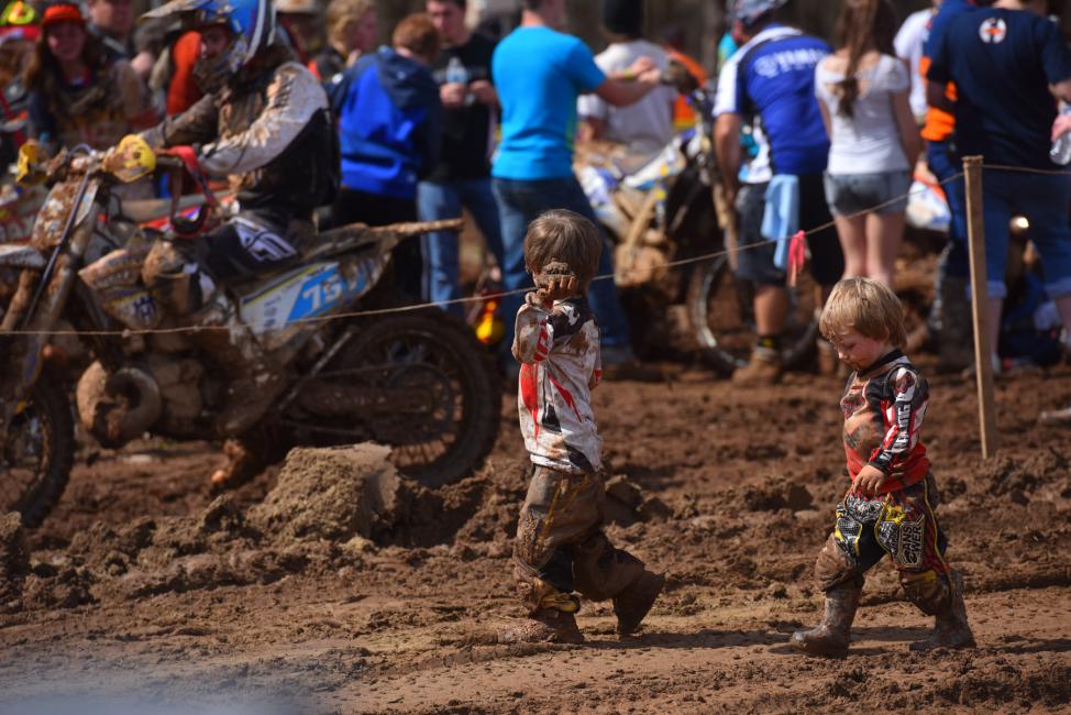 Looks like these little guys were having a blast in the mud at The General.