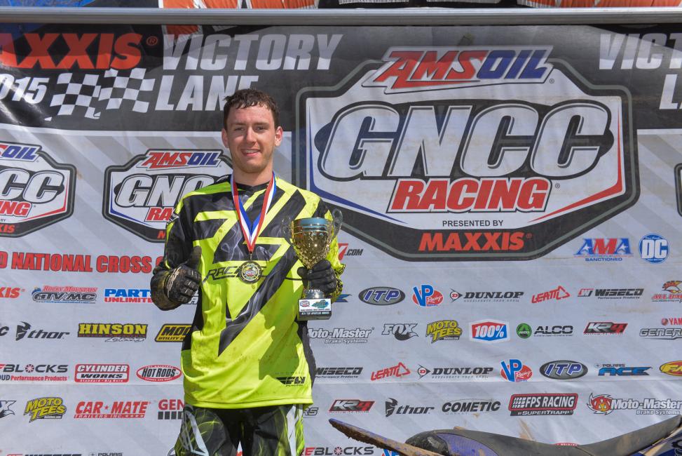 New York’s Greg Covert took the Top Amateur honors for the second straight round, capturing yet another win in the College A (16-21) class and 19th overall for the day. 