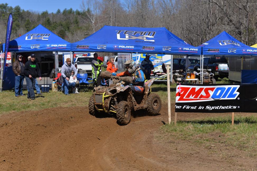 Kevin Trantham put his UXC/Polaris Scrambler 850 EPS in the center of the podium!