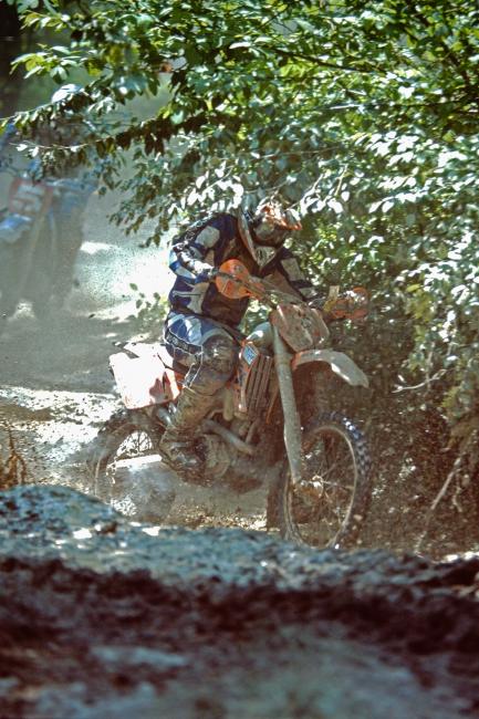 Here’s a cool pic of Mike Lafferty at the 2003 Wisp GNCC.