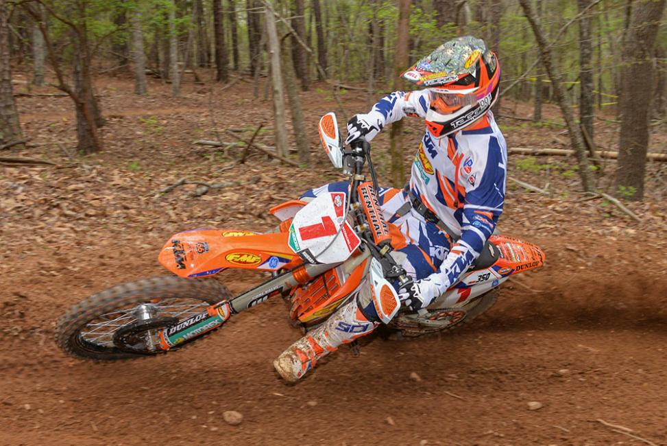Kailub Russell took the overall win at the Big Buck GNCC over the weekend, and remains undefeated.