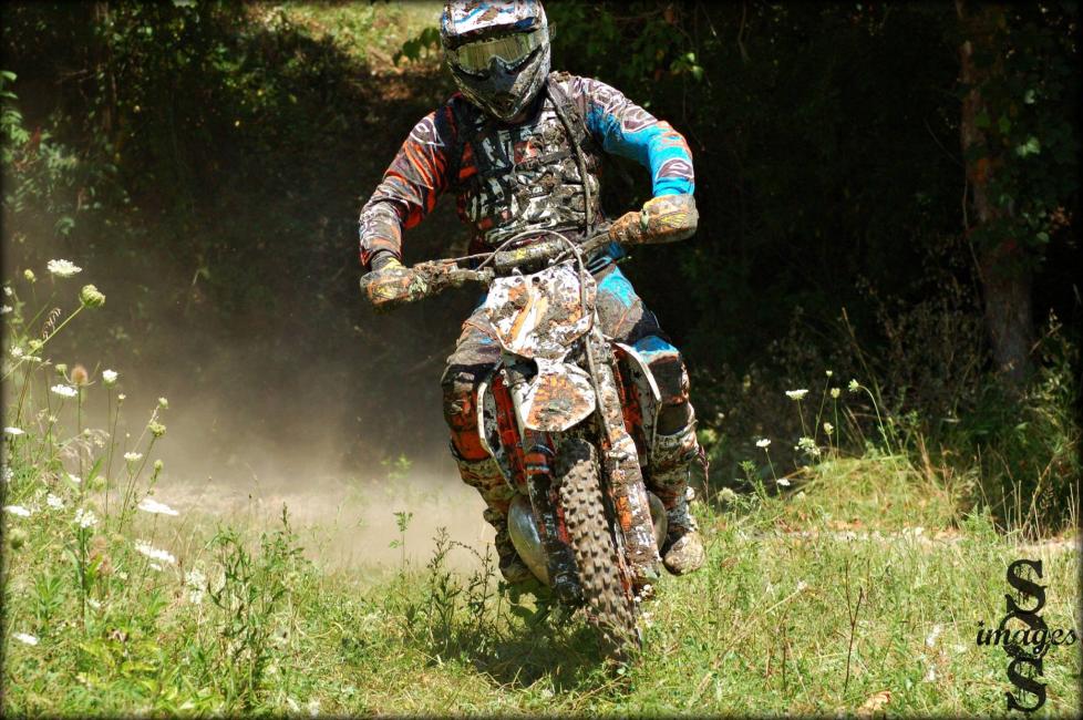 Eric has been racing for 12 years on and off, but he currently leads the points in the newly added Junior A/B 25+ class