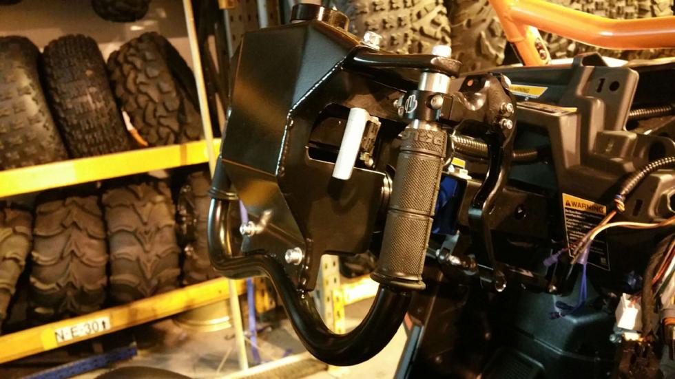 Hand Controls installed on the ACE being built for Jesi