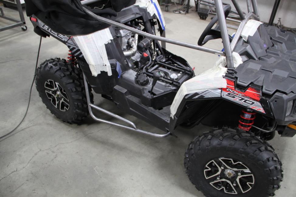 Jesi's ACE coming together for the Mountaineer Run GNCC