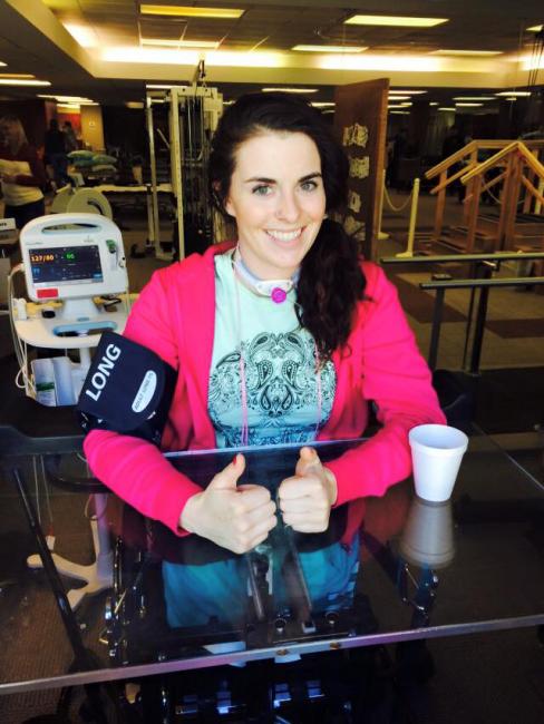 Jesi Stracham was in a motorcycle accident that left her paralyzed from the waist down. Over the last few months she has battled through unimaginable physical and mental barricades.