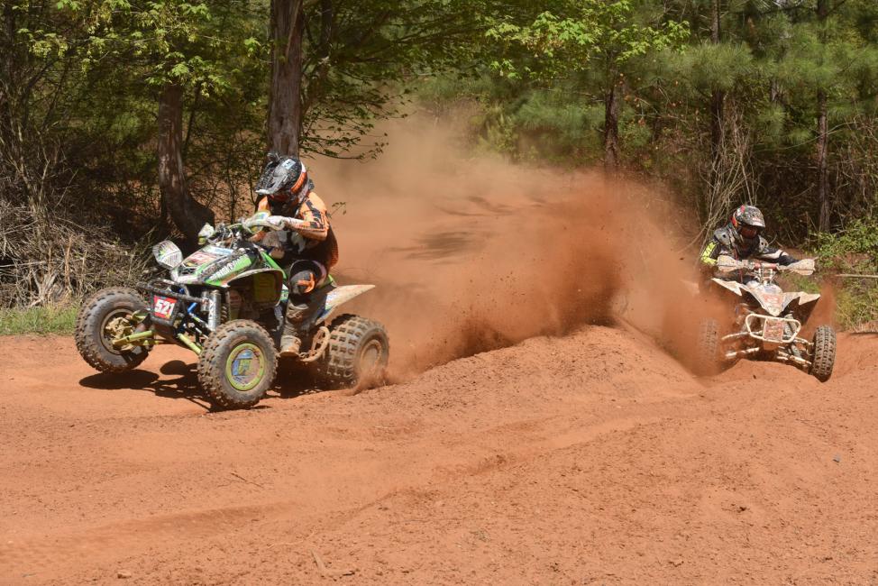 #521 Adam McGill (front) and #2 Walker Fowler (behind) have had some good battles this season, and we can't wait to see how the rest of the season goes!Photo: Ken HIll