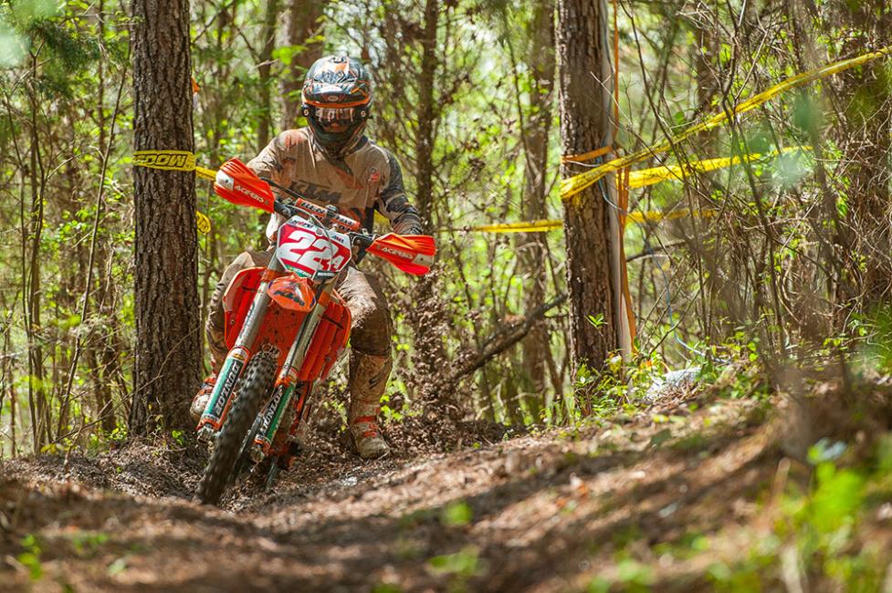 Russell went 1-2 in the first two tests of the day, but was edged out by his teammate to take home the win