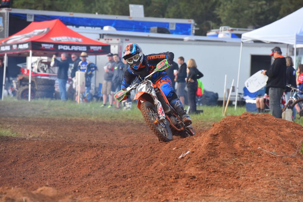 Chase currently holds the Super Mini (14-15) points lead heading into the Limestone 100