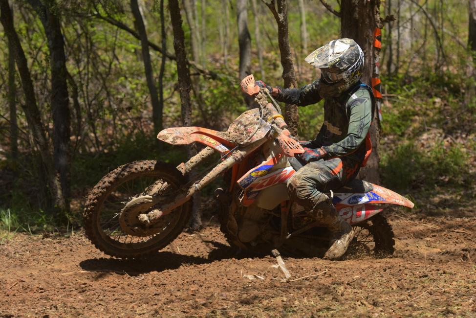 Maxxis/FLY/Factory Connection rider Chris Douglas had an impressive ride at the Limestone 100 finishing 9th in the XC1 Pro classPhoto: Ken Hill