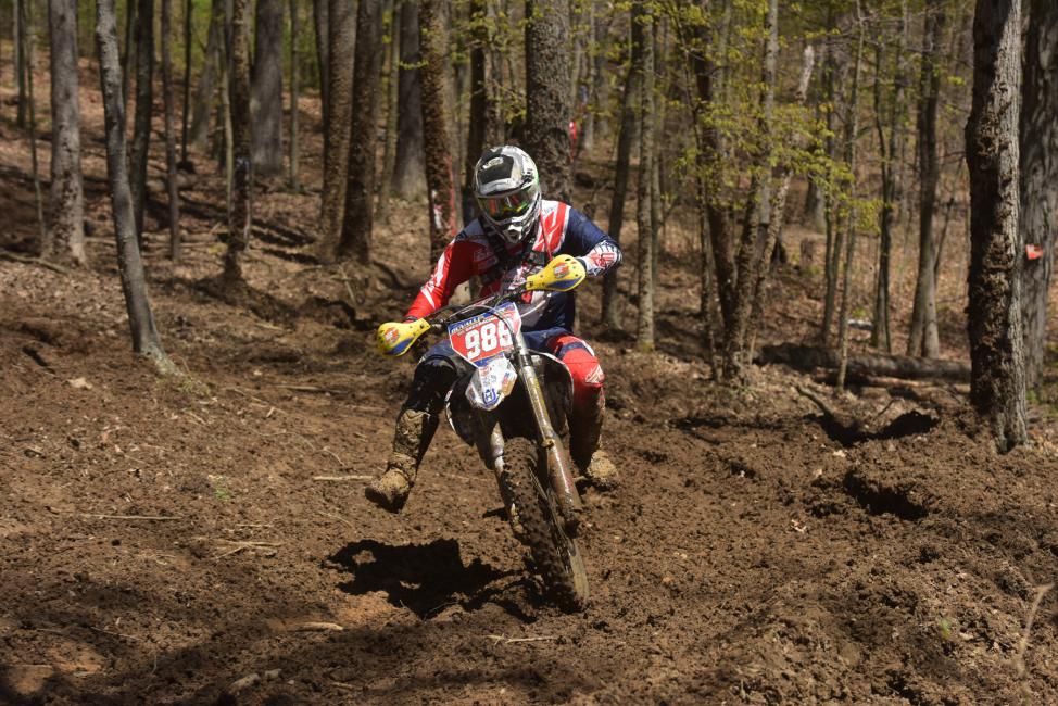 Thad DuVall had a stellar performance in Indiana finishing third overall