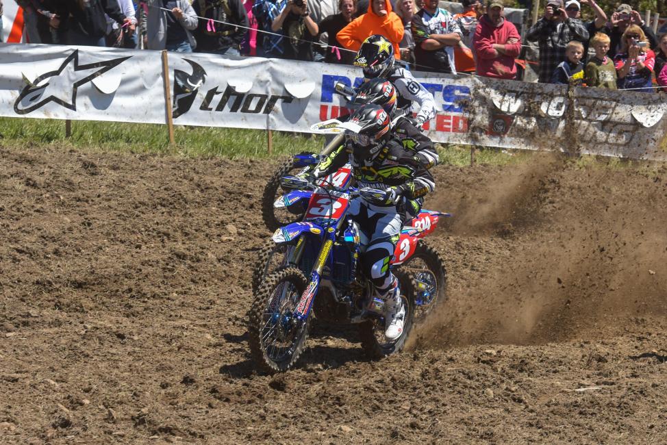 Jordan Ashburn claimed the $250 All Balls Racing Holeshot Award in Indiana
