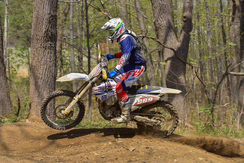 Thad DuVall began his day with a good start and the early lead before bad luck struck