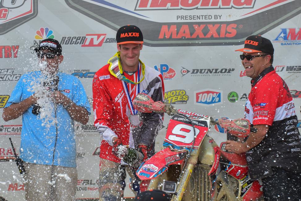 Bach claimed his first ever GNCC overall win at the Tomahawk GNCC