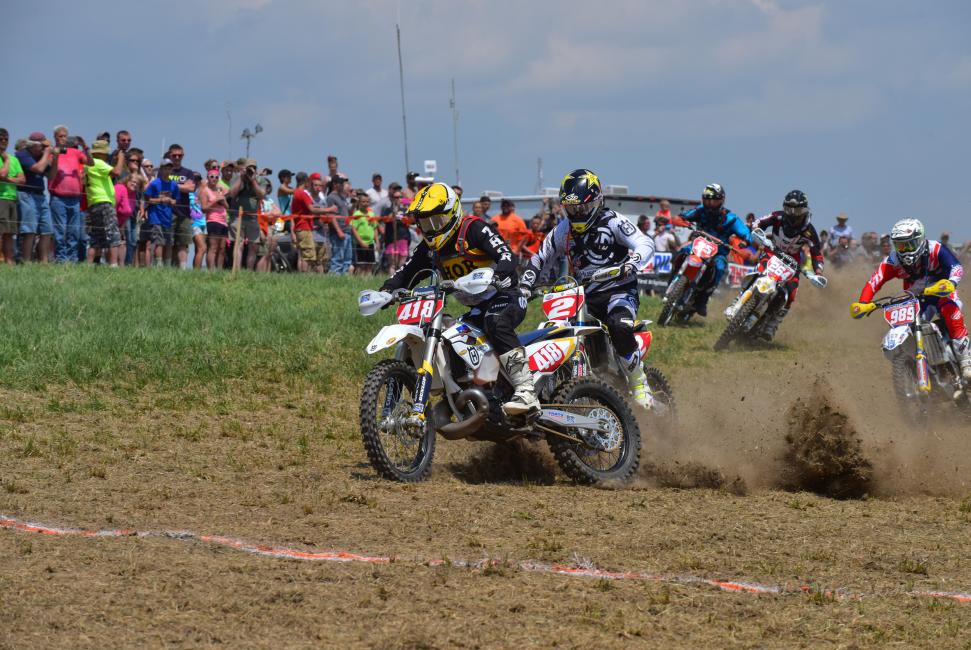 After a solid 2nd place start in New York, Josh Strang faded through the pack due to a separated shoulder from a practice crash. Photo: Ken Hill