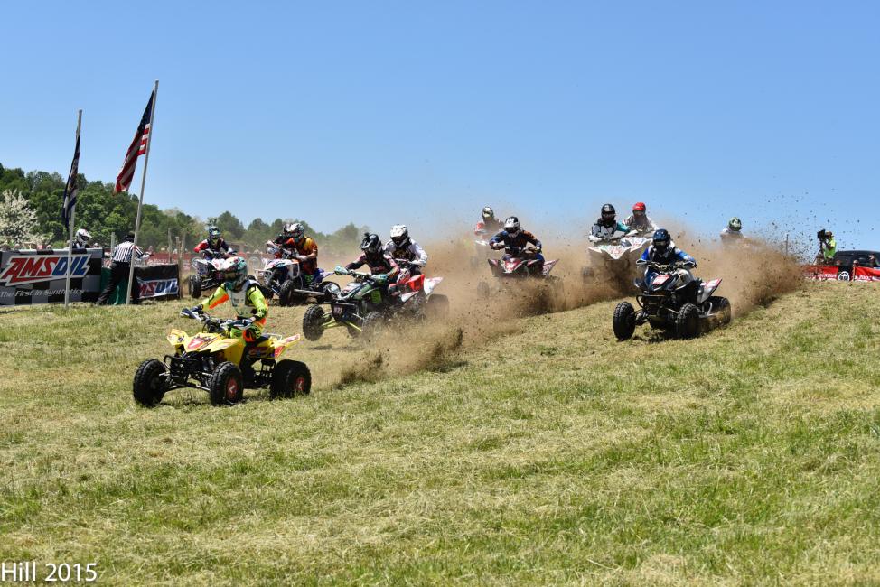 Chris Bithell had another amazing jump off the start and earned the $250 AMSOIL XC1 Holeshot AwardPhoto: Ken Hill