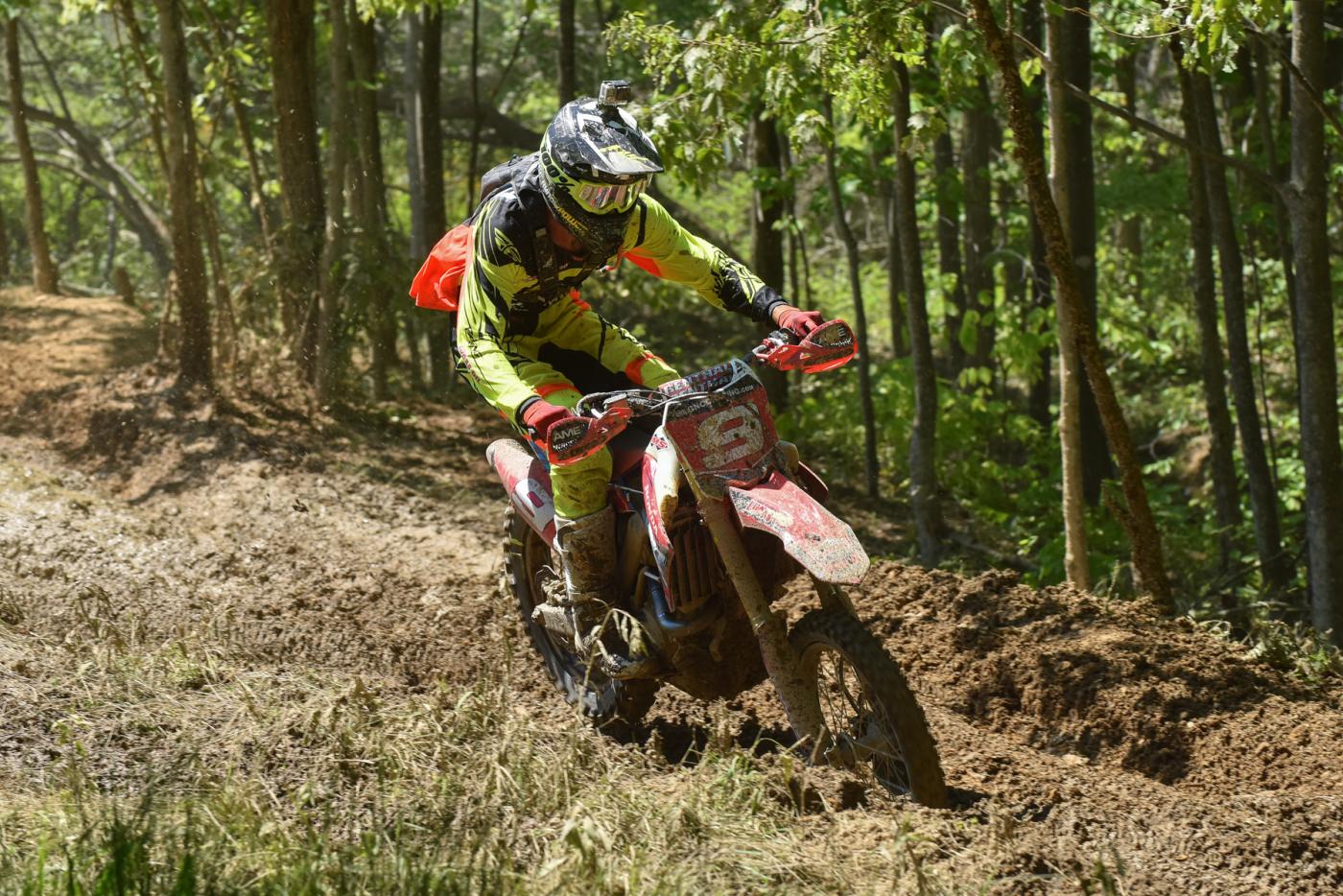 Chris made some bike changes before Tomahawk, which he credited to his excellent performance.